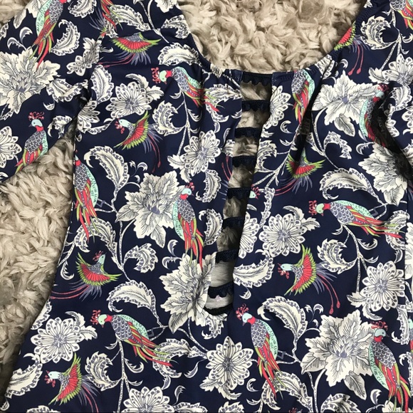 OndadeMar Bird of Paradise Long Sleeve Swimsuit A9 - Picture 3 of 13